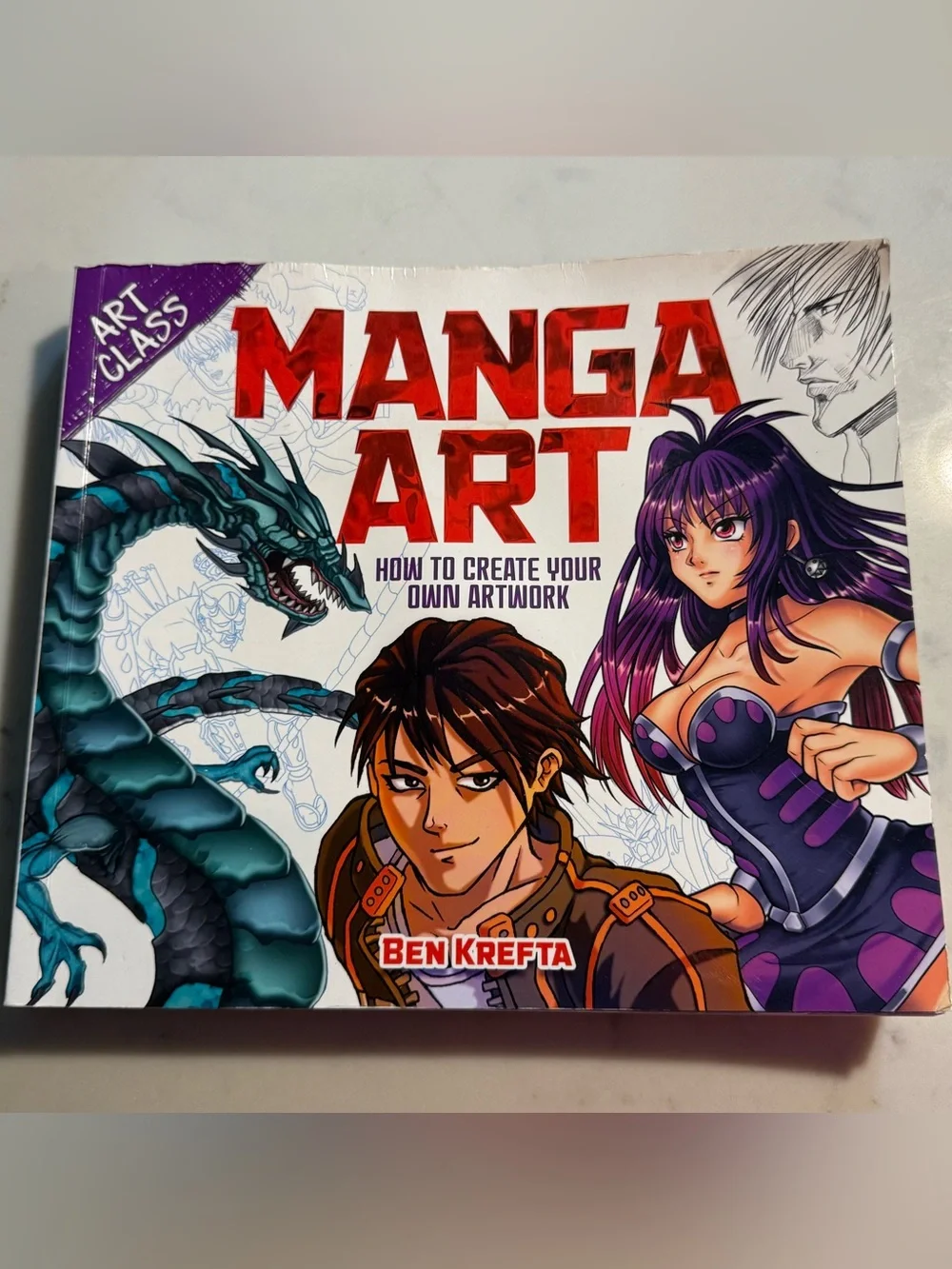 Manga Art Book by Ben Krefta